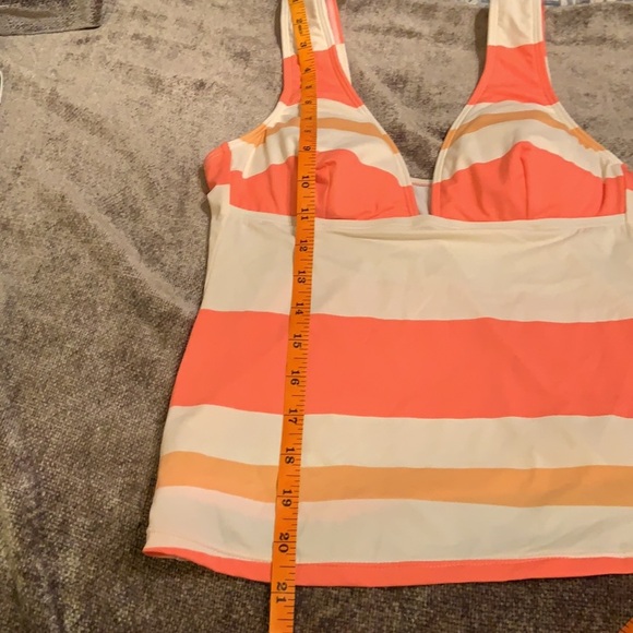 9. Daniel Cremieux Striped Tankini Top and Matching Bottom - Picture 6 of 16